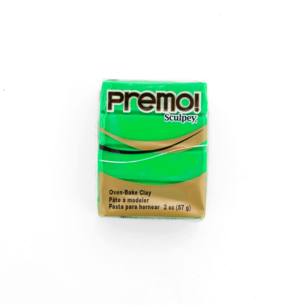 Polyform, Premo Sculpey, Oven Bake, Model Clay, 2oz, Green